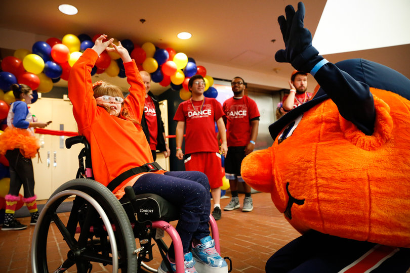 Abby loves to sing and dance; she was looking forward to OttoTHON for a long time and couldn't stop talking about the event. 