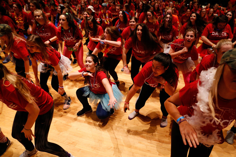 Every dancer had to fundraise at least $100 in order to participate. 