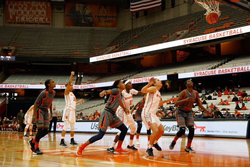 As a team, the Orange finished 15-for-28 at the free-throw line, good for a percentage of 53.6.