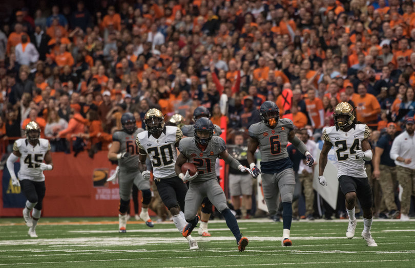 Moe Neal had 12 carries for 86 yards. 