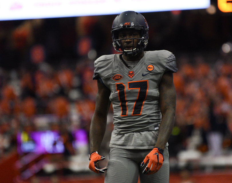 Jamal Custis had three catches for 18 yards. 
