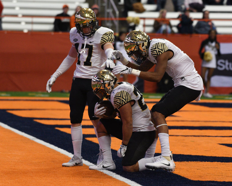 Wake Forest running back Matt Colburn II buried the Orange by ripping off a long touchdown run late. 