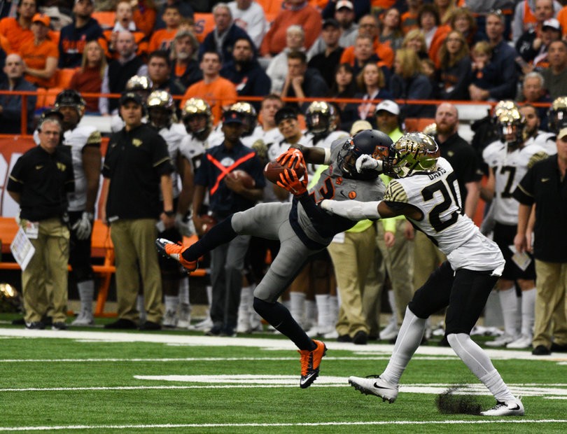 Philips' longest catch was for 26 yards. 