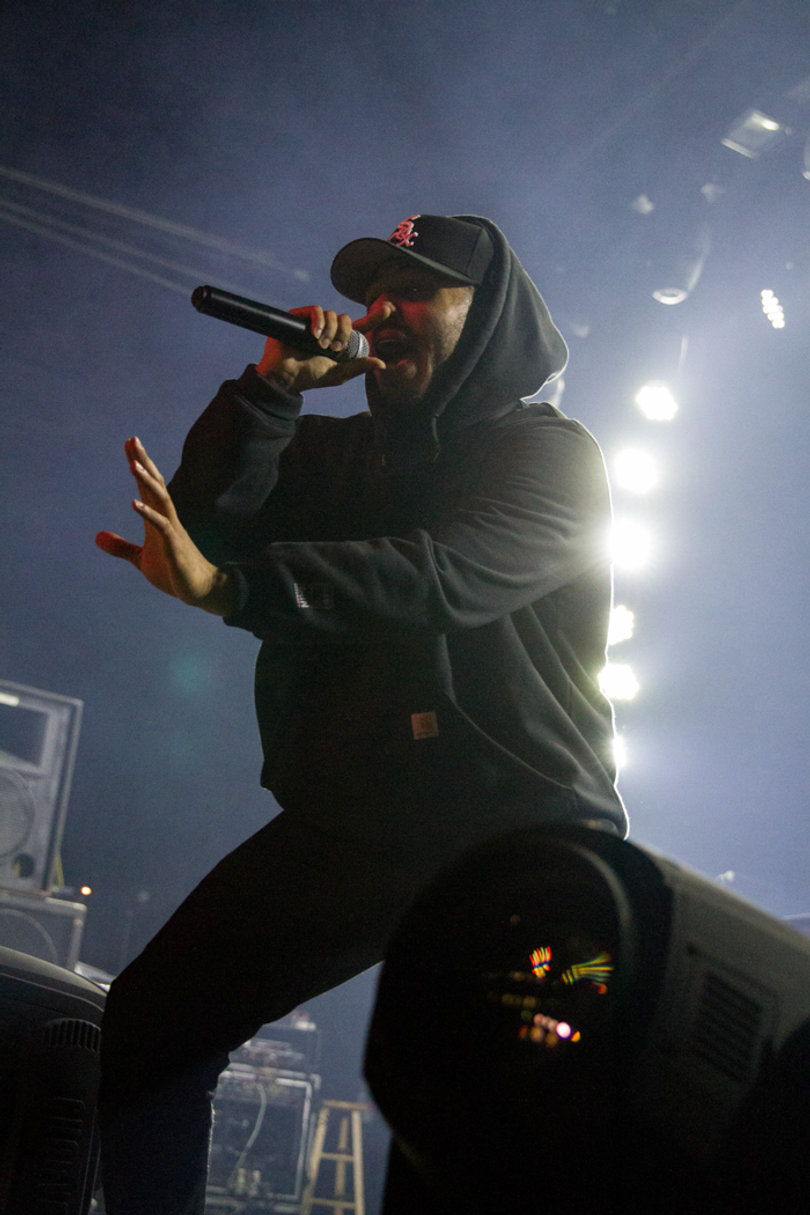 Louis The Child took the stage at 11 p.m., riling up the crowd with a remix of “Love Is Alive,” a track off their EP.
