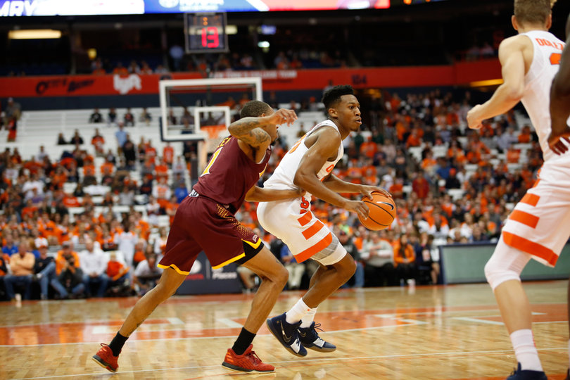 Edging Howard in points was Tyus Battle, who led all players with 28 points. 