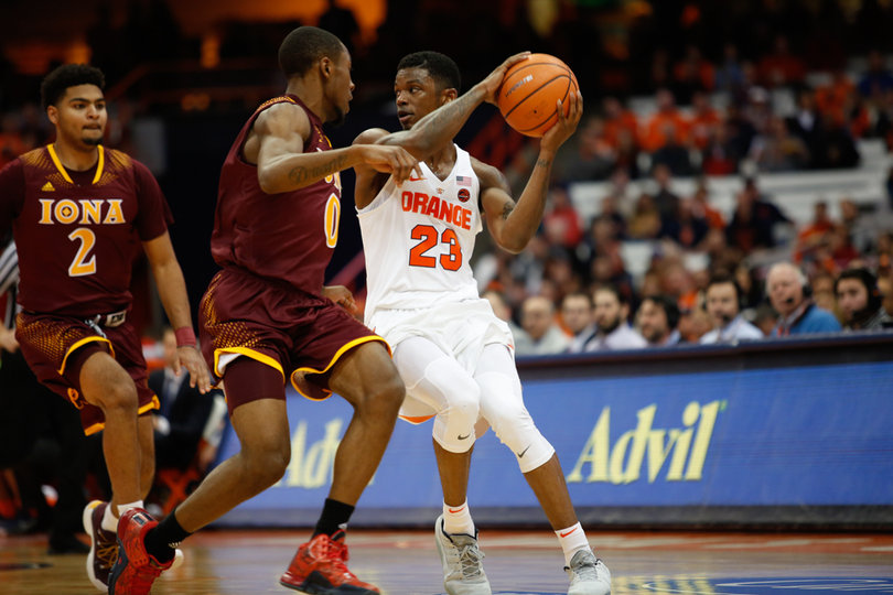 Frank Howard was the second-highest scorer for Syracuse Tuesday, racking up 15 points.