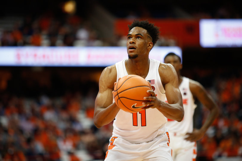 Brissett also went 2-for-2 from the free throw line.