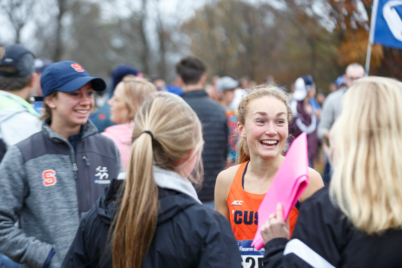 Because the race start times were bumped up, Stoner woke up at 5 a.m., her parents said, because she wakes up four hours before every race she runs. 
