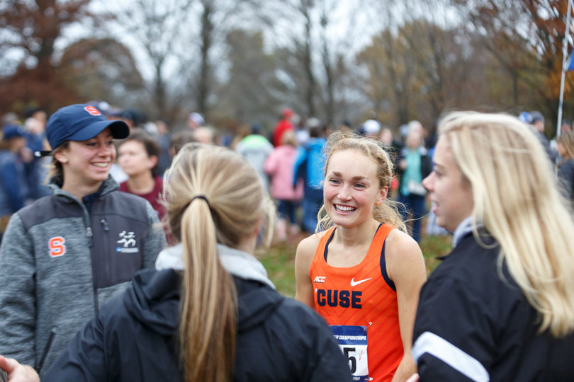 Senior Paige Stoner finished 17th in the Women’s 6,000-meter race at the NCAA Championships Saturday morning, the best finish in SU women’s program history.