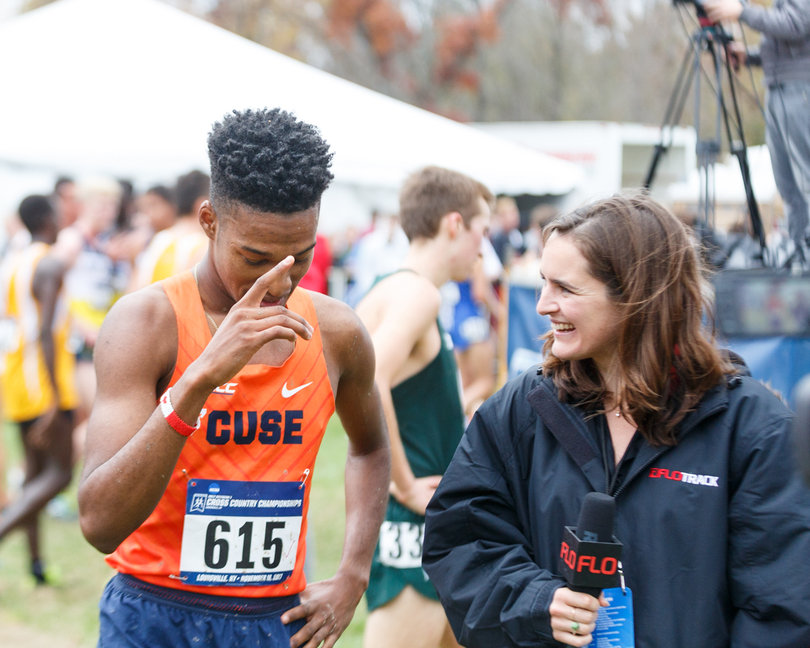 Knight told The Daily Orange after the race: "I just had an out of body experience and said, ‘You know, Justyn, you’re going to look back at this and if you don’t go right now, you’re going to regret it for the rest of your life.’"