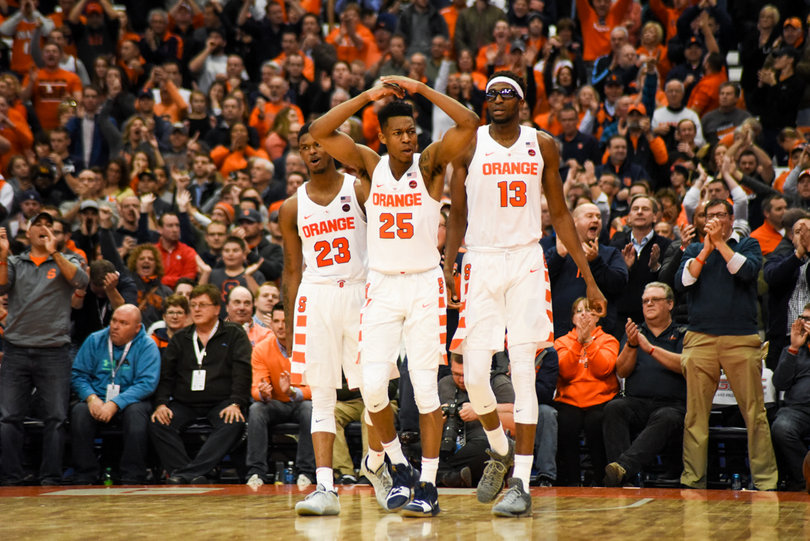 Syracuse as a team nabbed 12 steals.