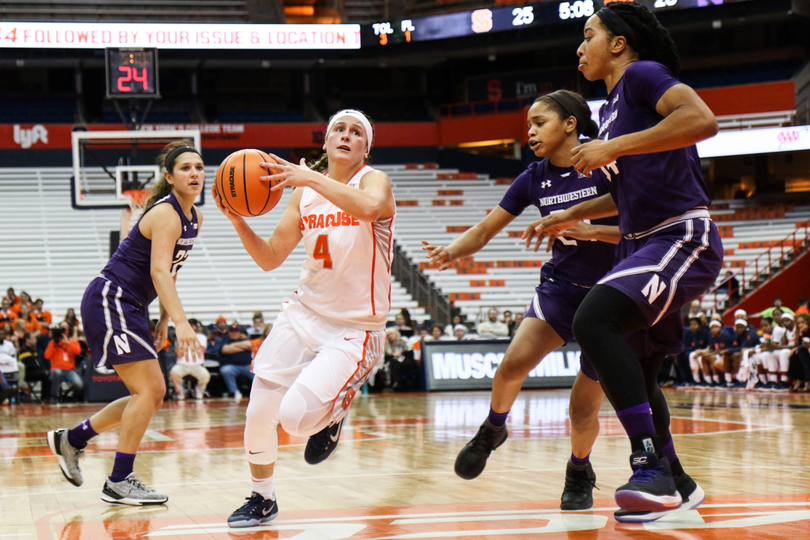 Mangakahia, Drummond combine for 55 points in Syracuse’s 81-74 defeat of Northwestern