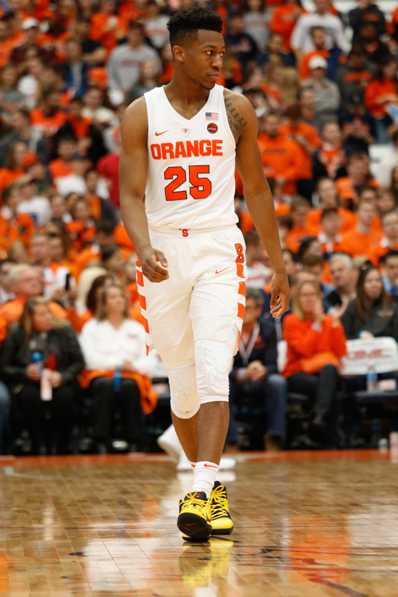 Battle played all 40 minutes for the third straight game. 