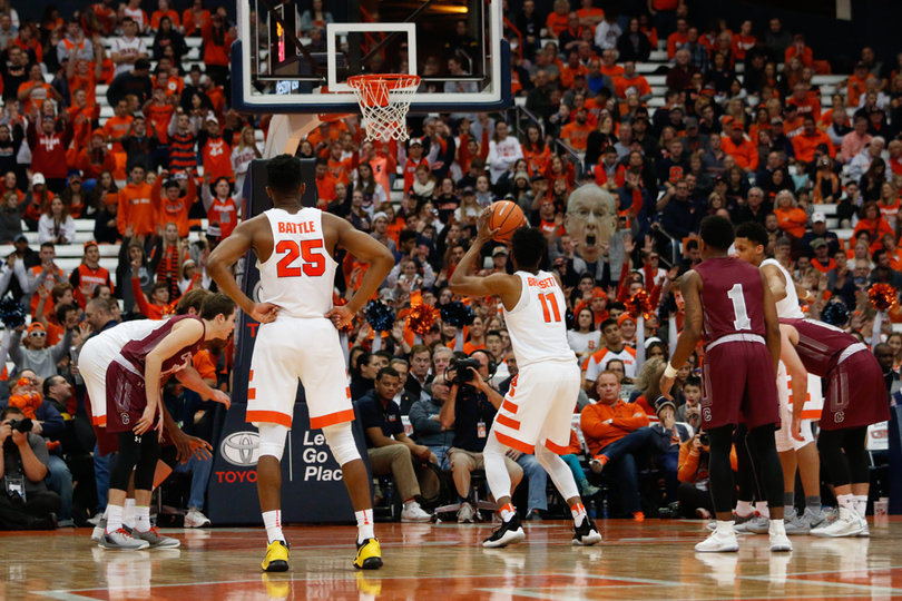 Brissett went 5-7 from the charity stripe, contributing to SU's 15-22 mark overall. 