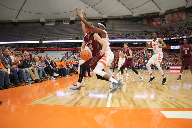 Syracuse allowed less than 60 points for the third time this season. 