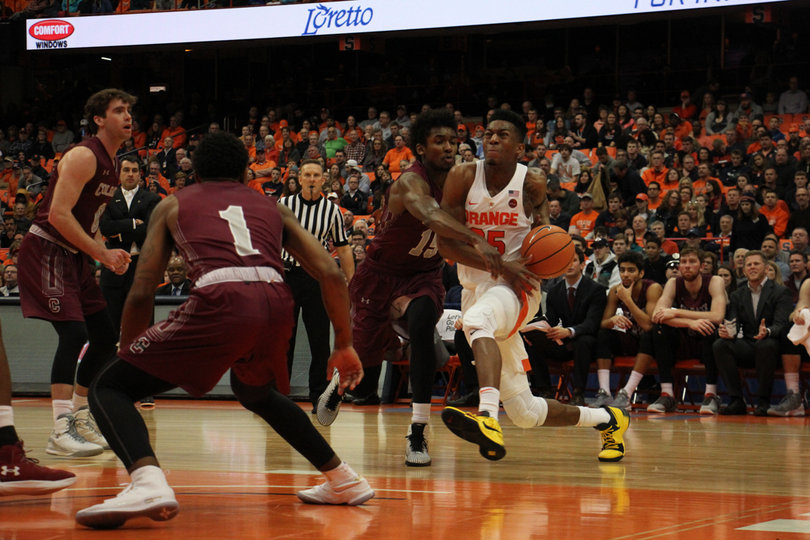 Tyus Battle once again led the Orange in scoring with 24 points. 