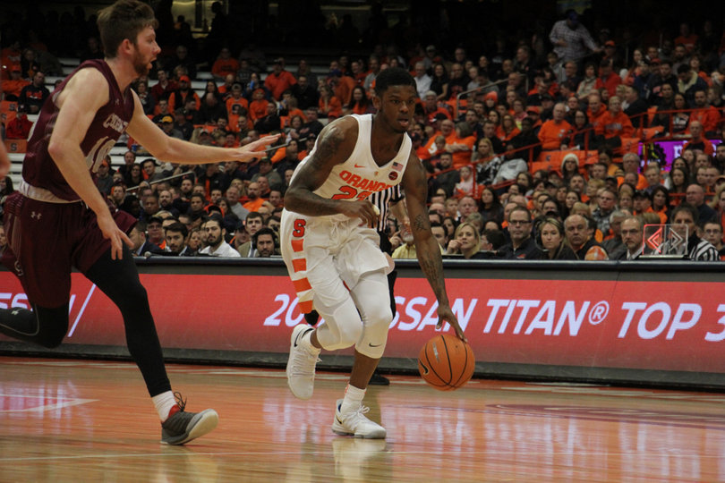 Frank Howard was Syracuse's third leading scorer on the day with 18 points to go along with six assists. 