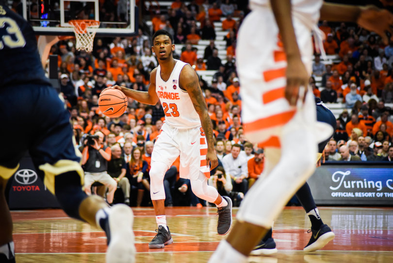 Frank Howard led SU with 18 points in the win.