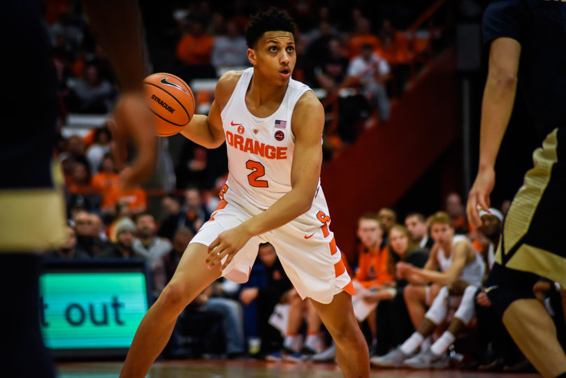 Matthew Moyer added six points for SU on Tuesday.