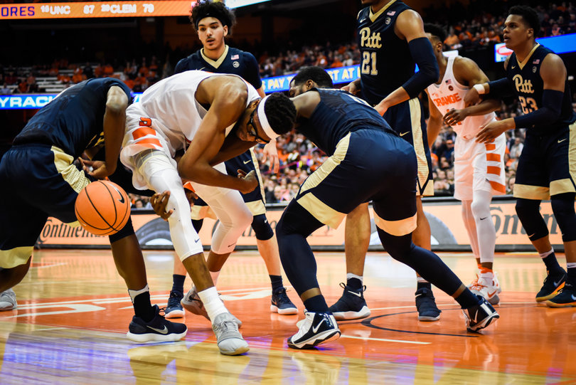Paschal Chukwu turned the ball over twice to Pittsburgh.