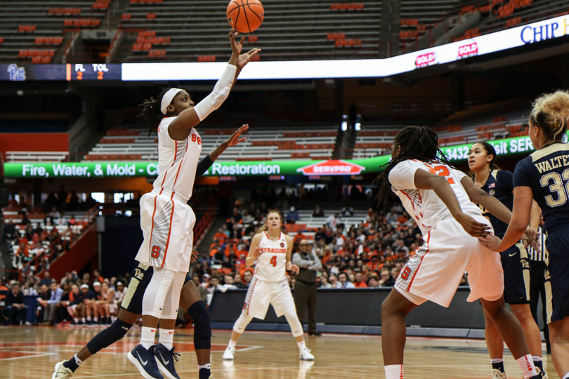 Raven Fox scored two points in 14 minutes off the bench.