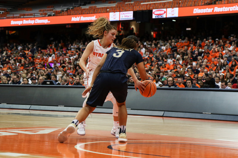 Mangakahia added four steals as part of Syracuse's strong defensive effort.