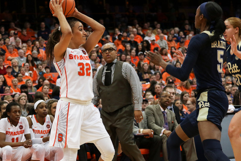 Miranda Drummond had one assist during SU's win.