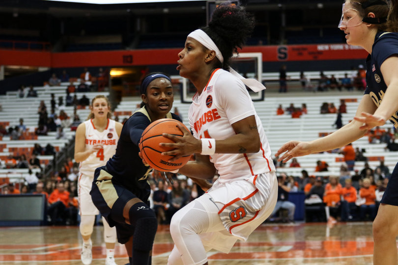 Nwajei made both her free throws for her only points.