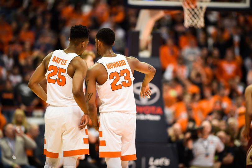 Tyus Battle and Howard combined for 42 points in the game.