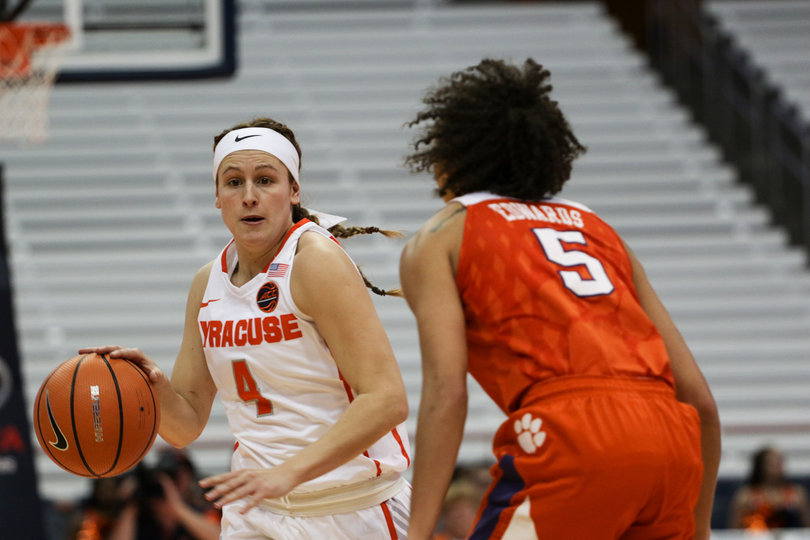 Mangakahia turned the ball over just three times to her nine assists. 