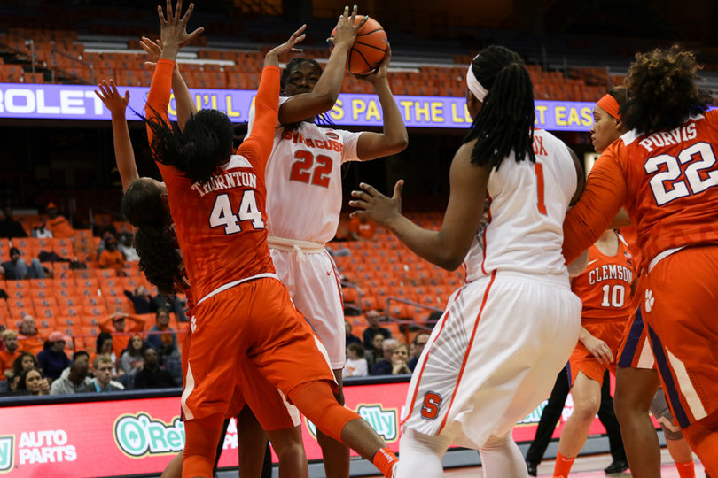 Amaya Finklea-Guity shot an efficient 4-of-5 from the floor.