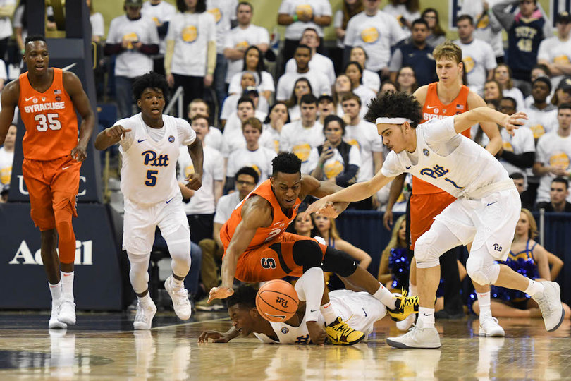 Syracuse and Pittsburgh combined for 20 turnovers. 