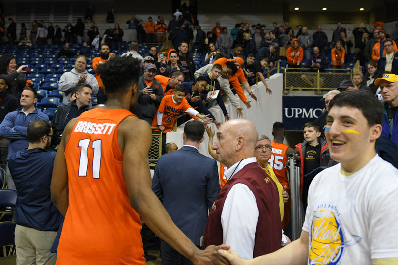 The win brings Syracuse back to .500 in the conference on the season. 