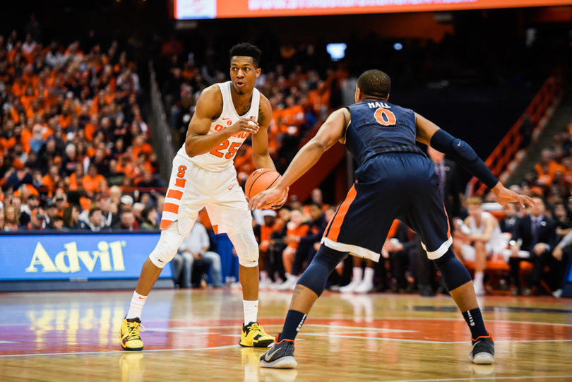 Battle went 2-of-8 from 3 in the game.