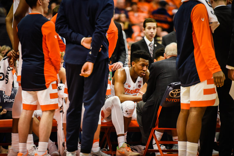 Syracuse never established an offensive rhythm Saturday.