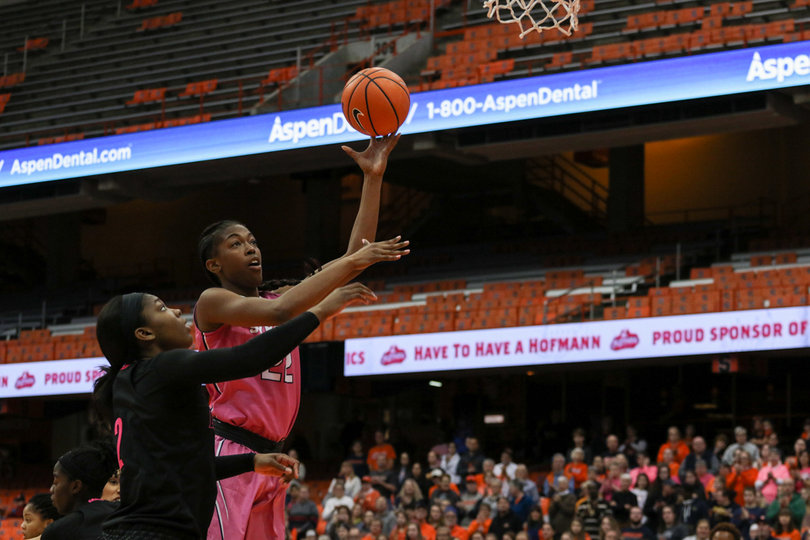 Finklea-Guity scored nine points on a day the Orange struggled down low.
