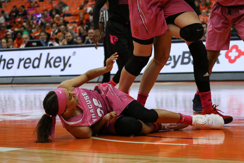 Miranda Drummond made 4-of-9 shots from the field in the game.