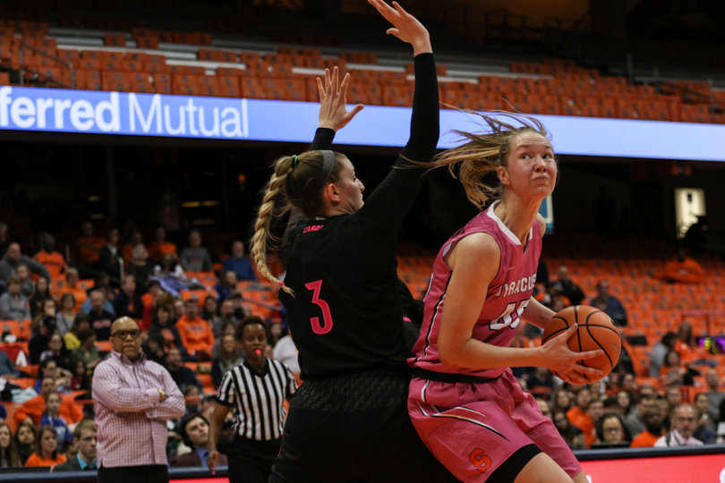 Strautmane led Syracuse in field-goal attempts with 20.