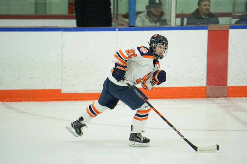 Senior forward Alysha Burriss added a goal as well.