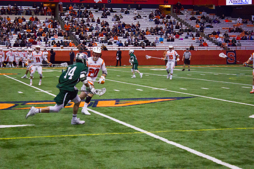 Jon Perotto (14) was not one of the four Bearcats to score.