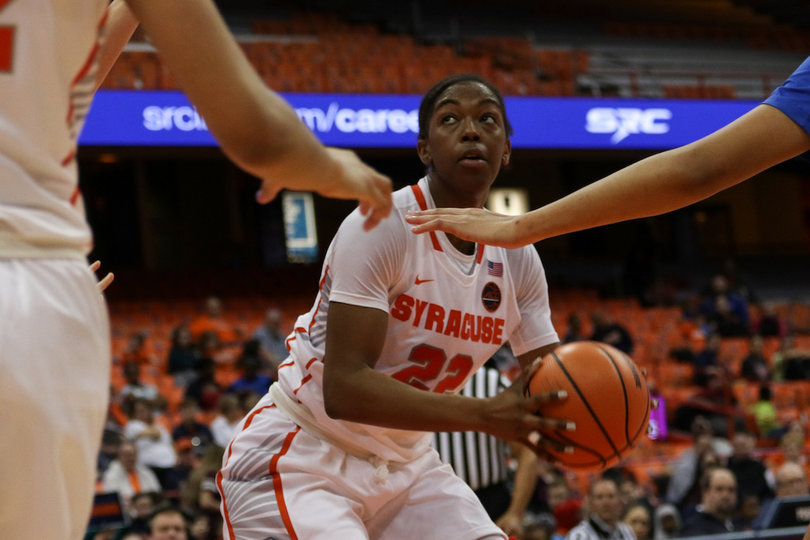 Amaya Finklea-Guity scored five points in her 29 minutes on the floor.