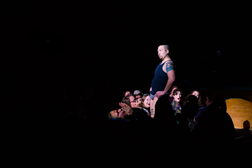Show participants were encouraged to interact with the audience.