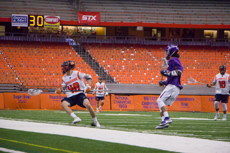 Syracuse turned the ball over 14 times. 