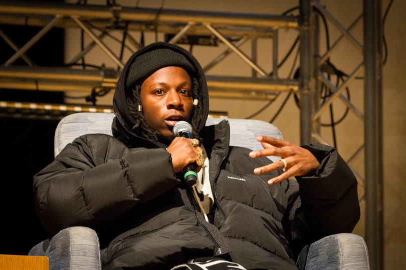 Bada$$ shared that his most recent album was inspired by news stories about the shootings of unarmed black men.