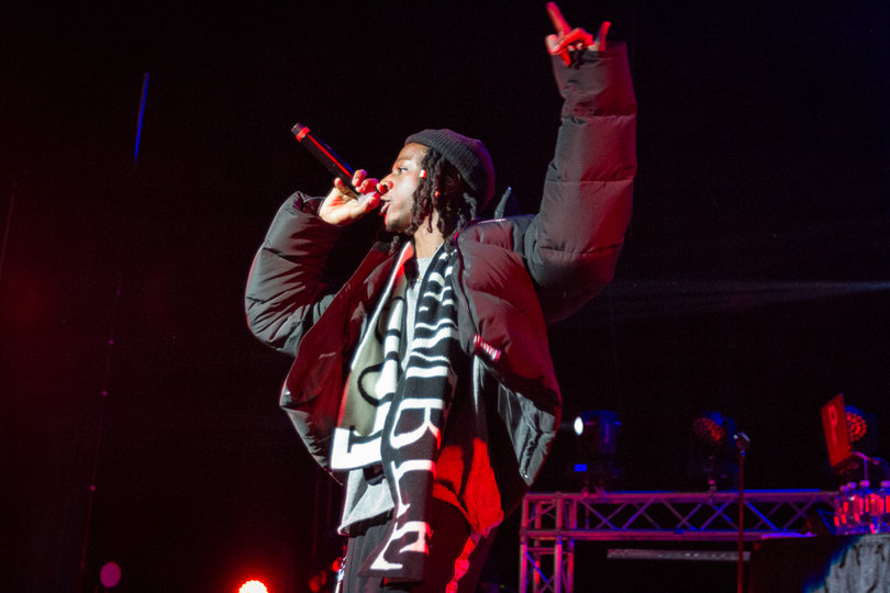 Bada$$ performed some of his popular songs, including “TEMPTATION”, “DEVASTATED” and “FOR THE PEOPLE.” 
