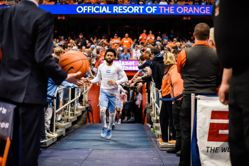 Joel Berry finished second on North Carolina with 18 points.