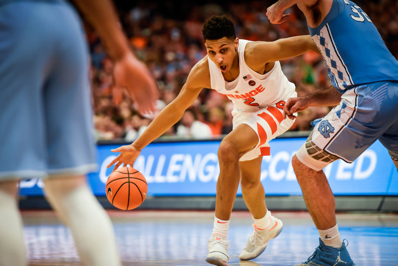 Matthew Moyer played just 15 minutes on the night.
