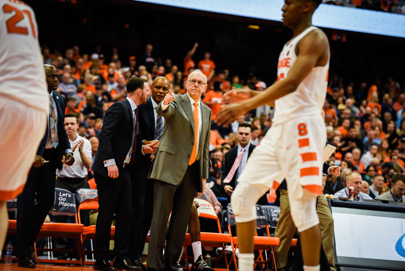 Syracuse tied the game at 74 — all before surrendering the final four points. 