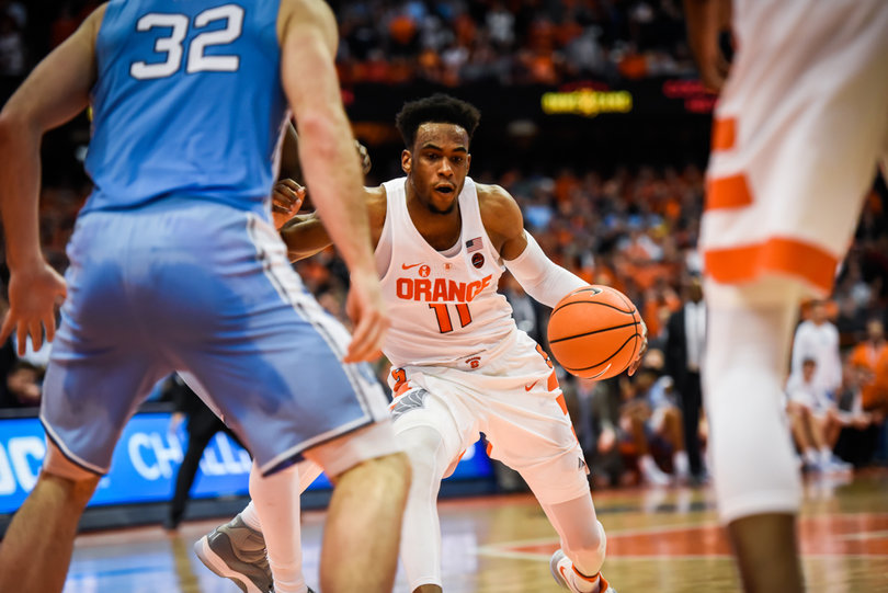 Oshae Brissett finished third for Syracuse with 17 points. 