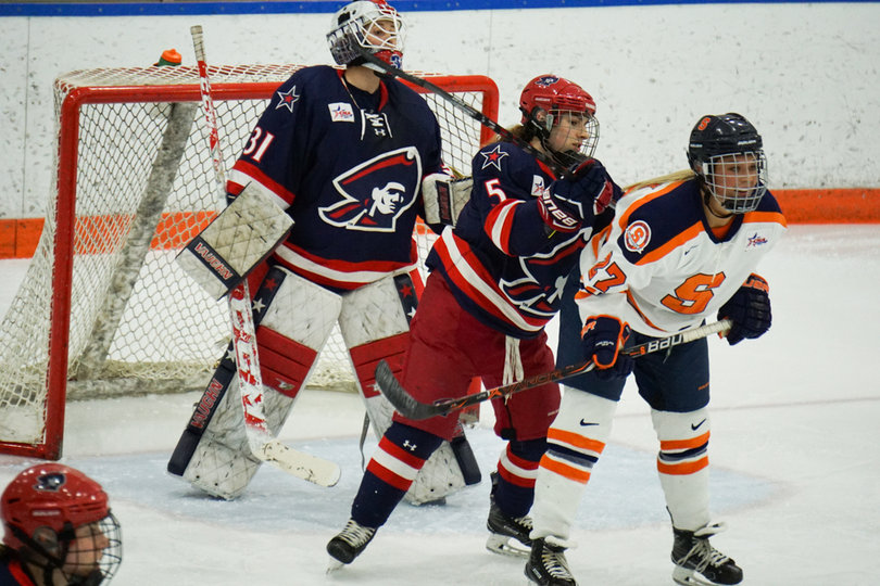 Syracuse only registered 10 shots in the final two periods. 